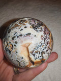 Natural Sphalerite Crystal Sphere Druzy Geode Pocket Polished Quartz Orb # 74