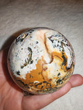 Natural Sphalerite Crystal Sphere Druzy Geode Pocket Polished Quartz Orb # 74