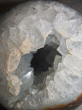 Natural Flower Agate Crystal Sphere Quartz Geode Druzy Pocket Polished Orb # 70