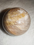 80g Natural Sunstone Moonstone Sphere Polished Feldspar Crystal Ball # 79