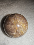 80g Natural Sunstone Moonstone Sphere Polished Feldspar Crystal Ball # 79