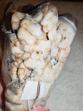 700g Natural Agate Quartz Crystal Wing Carving Raw Geode Specimen