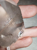 55g Clear Quartz Crystal Tower Polished Point Generator Rainbow Inclusions