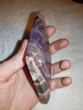 179g Dream Amethyst Mexican Crazy Lace Agate Polished Freeform Slab Slice