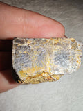 25g Raw Black Moonstone Specimen Rough Feldspar Crystal Golden Vein Chunk