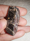 15g Raw Black Moonstone Shard Rough Feldspar Crystal Specimen