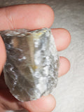 22g Raw Grey Moonstone Specimen Rough Feldspar Silver Flash Crystal Chunk