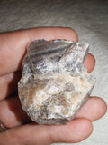 28g Raw Grey Moonstone Specimen Rough Black Feldspar Silver Flash Crystal Chunk