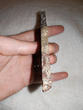 74g Crazy Lace Agate Slab Patterned Mexican Agate Slice Crystal Specimen #2