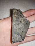 Natural Raw Jet Stone Specimen – 35g Tested Black Lignite / Fossilized Wood