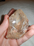 249g Large Fire Quartz Crystal Point Hematoid Raw Mineral Specimen Piece