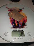 50g Australian Boulder Opal Matrix Slab Raw Precious Opal Vein Ironstone