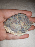16g Dendritic Opal Slab Slice Raw Dendritic Common Opal Lapidary Specimen
