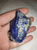 95g Raw Lapis Lazuli Rough Chunk Natural Blue Crystal Specimen Pyrite