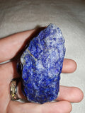 95g Raw Lapis Lazuli Rough Chunk Natural Blue Crystal Specimen Pyrite