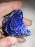 95g Raw Lapis Lazuli Rough Chunk Natural Blue Crystal Specimen Pyrite