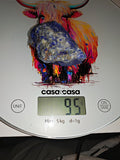 95g Raw Lapis Lazuli Rough Chunk Natural Blue Crystal Specimen Pyrite