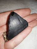Natural Raw Jet Specimen with Matrix (10g) – High-Luster Jet Mineral Rough