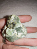 70g Natural Prehnite with Epidote Specimen Botryoidal Green Mineral Cluster