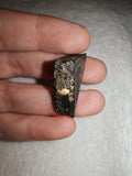 2g Rare Iridescent Covellite Crystal Fragment Metallic Blue Gold Flash Specimen