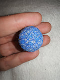 18g Natural Azurite Nodule Ball Vivid Blue Mineral Specimen Crystal Cluster