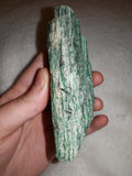 213g Large Natural Green Fuchsite Rough Mineral Specimen Shimmering Crystal Slab