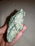 213g Large Natural Green Fuchsite Rough Mineral Specimen Shimmering Crystal Slab