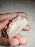 55g Natural Rough White Precious Opal Specimen Raw Crystal Flash Matrix Chunk