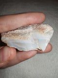 55g Natural Rough White Precious Opal Specimen Raw Crystal Flash Matrix Chunk