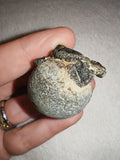 42g Natural Epidote Nodule Crystal Specimen Black Tourmaline Matrix Rock Chunk