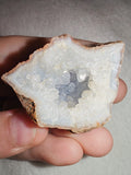 29g Natural Quartz Geode Crystal Cavity Specimen Sparkling Druzy Matrix Specimen