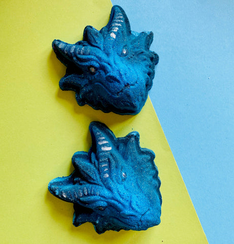 Handmade Don't Poke the Dragon Bath Bomb SciFi