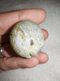 41g Natural Green Prehnite Nodule Sphere Specimen Botryoidal Crystal Mineral