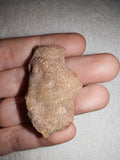 17g Natural Agate Slice Olive Green & Honey Chalcedony Flat Display Crystal