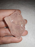 49g Natural Raw Rose Quartz Specimen Rough Pink Crystal Chunk Healing Stone