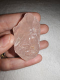 49g Natural Raw Rose Quartz Specimen Rough Pink Crystal Chunk Healing Stone