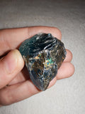 33g Natural Raw Blue Apatite Specimen Rough Deep Blue Crystal Chunk Healing