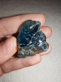 33g Natural Raw Blue Apatite Specimen Rough Deep Blue Crystal Chunk Healing