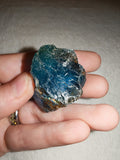 33g Natural Raw Blue Apatite Specimen Rough Deep Blue Crystal Chunk Healing