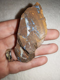 52g Natural Boulder Opal Matrix Specimen Rough Opal Vein Ironstone Slab