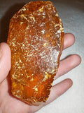 60g Large Raw Amber Copal Specimen Honey Golden Fossil Resin Crystal