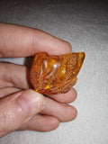 6g Natural Raw Amber Copal Specimen Honey Cognac Fossil Resin Crystal #8