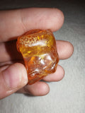 6g Natural Raw Amber Copal Specimen Honey Cognac Fossil Resin Crystal #8