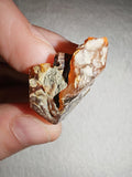 5g Natural Raw Amber Copal Specimen Fiery Red Cognac Resin Crystal Specimen #11