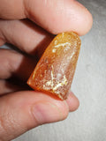 4g Natural Raw Amber Copal Specimen Gemmy Honey Golden Resin Fossil Piece #16