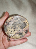 358g Hand Carved Petrified Wood Vessel Cup Fossil Wood Crystal Decor Piece