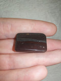 9g Tiger Iron Cabochon Polished Rectangle Red Jasper Hematite Gemstone Cab