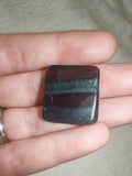 10g Tiger Iron Cabochon Polished Square Red Jasper Hematite Gemstone Cab