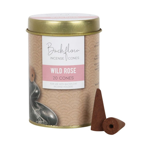 Wild rose jumbo backflow cones - elements home