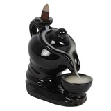 Teapot ceramic backflow incense burner